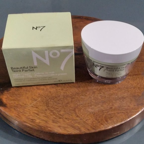 *Boots No7 Beautiful Skin* Night Cream Normal / Oily - Picture 2 of 6